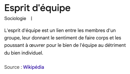 espritdequipe